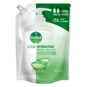 Dettol Refill Handzeep Hydrating Aloe Vera 500ML