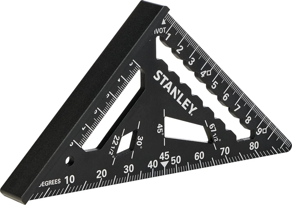Stanley STHT46100-0 Bouwdriehoek aluminium 110mm