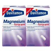 2x Davitamon Magnesium 400 mg 30 tabletten