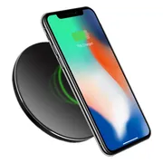 Draadloze Oplader 15W Geschikt voor Smartphones- Wireless Charger - Fast Charger - Geschikt voor alle Draadloos Oplaadbare Smartphones - Zwart