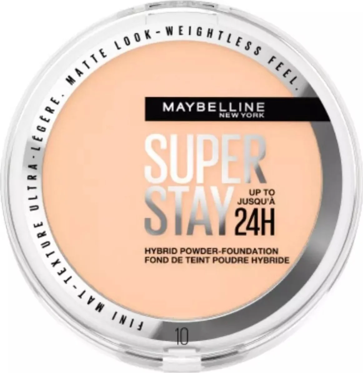 Maybelline SuperStay 24H Hybrid Poeder Foundation 10 9 gr