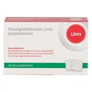 Linn Maagtabletten Pepermunt 48TB