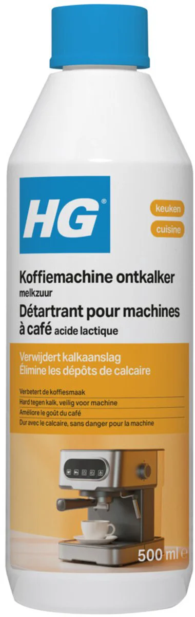 HG Keuken Koffiemachine Ontkalker Melkzuur 500ML