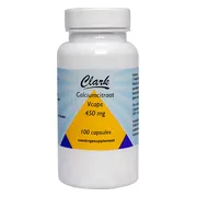 Clark Calciumcitraat 450mg Capsules 100CP