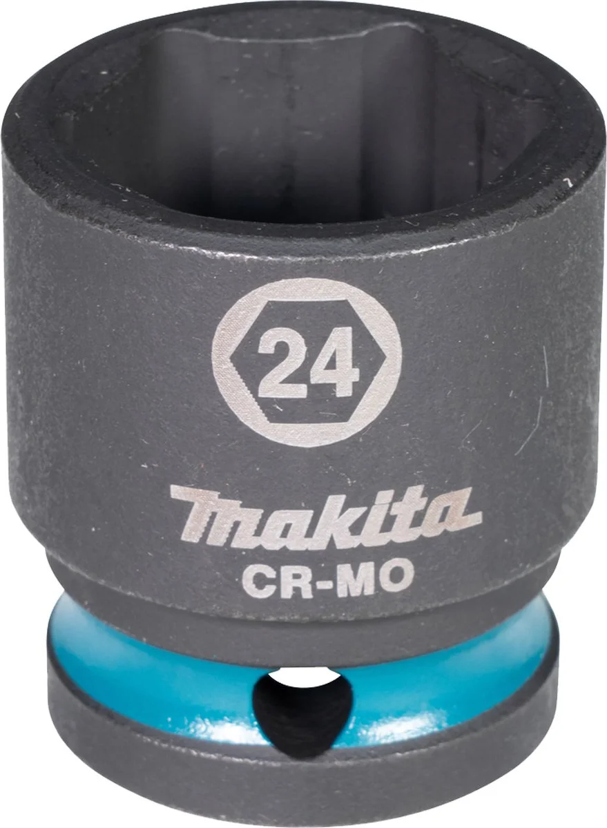 Makita E-16209 Impact Black Krachtdop 1/2" | 24 x 38 mm