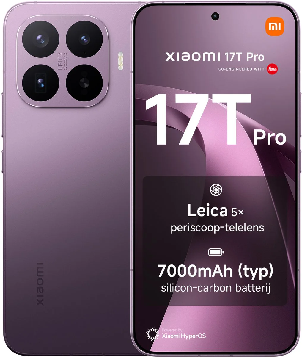 Xiaomi 17T Pro 256GB Paars 5G