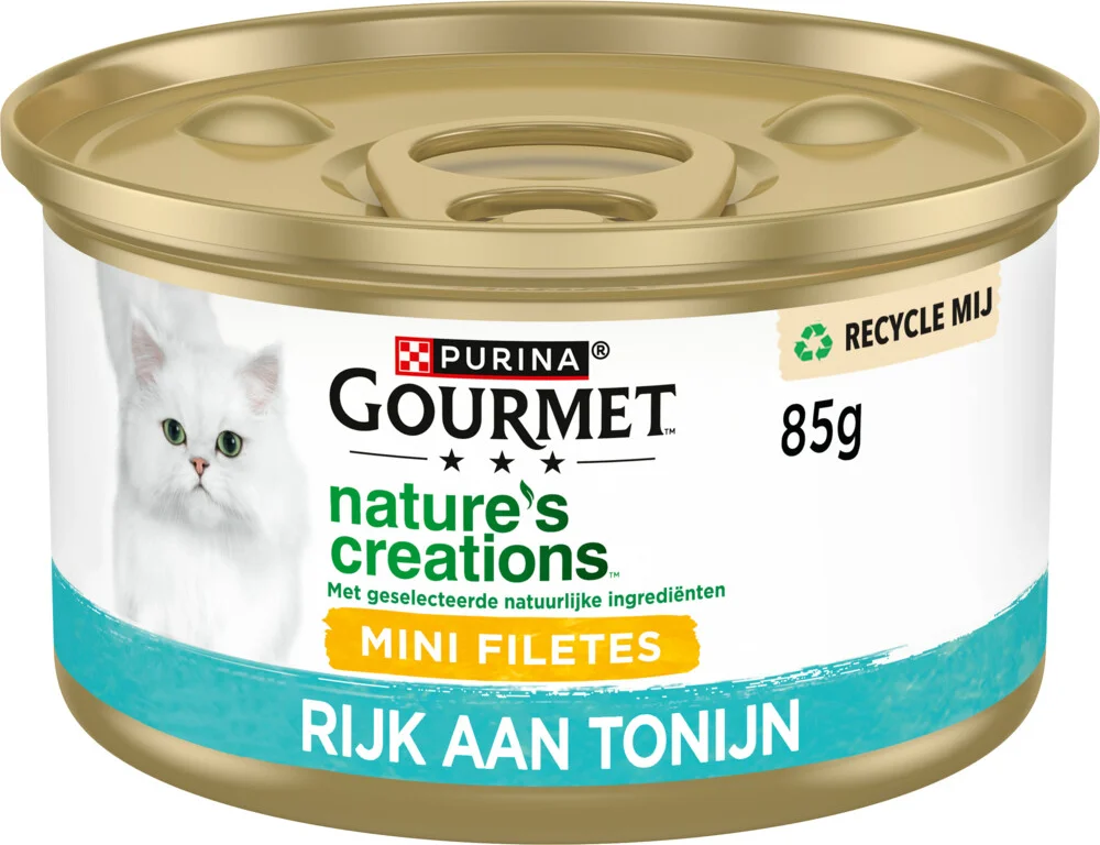Gourmet Nature's Creations Kattenvoer Nat Tonijn 85 gr