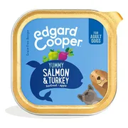 Edgard & Cooper Kuipje Vers Vlees Hondenvoer Zalm - Kalkoen 150 gr