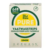 The Good Brand Pure Vaatwasstrips Lemon 64ST
