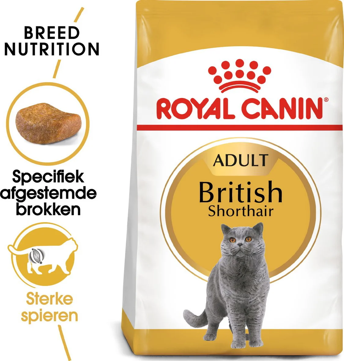 Royal Canin Kattenvoer Droog British Shorthair Adult 2 kg