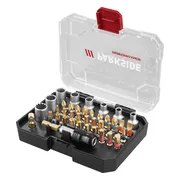 PARKSIDE PERFORMANCE Bitset of bit- en dopsleutelset (Torsiebits/doppen, 40 stuks)