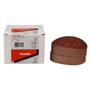 Makita P-43642 Schuurschijf 125mm K80 Red Velcro
