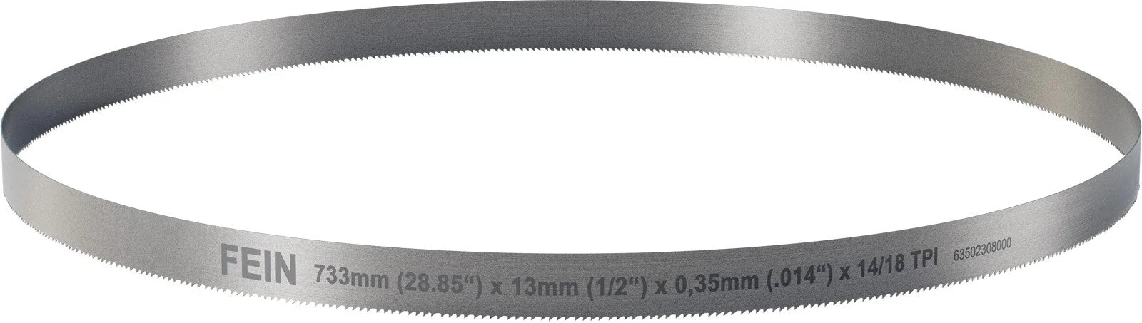 Fein Bandzaagblad voor metaal & kunststof BIM 733 T10 MS VE=3 - 63502309000