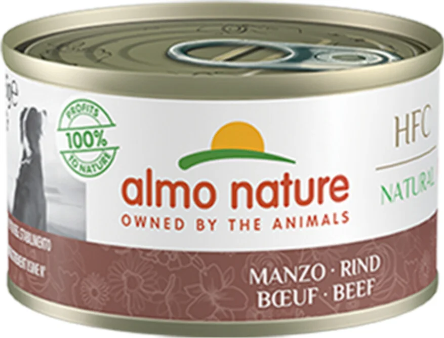 Almo Nature HFC Natural Hondenvoer Nat Rundvlees 95 gr