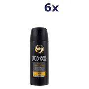 6x Axe Deodorant Bodyspray Gold Temptation 150 ml