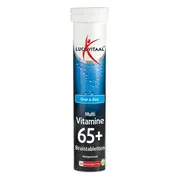 Lucovitaal Multi 65+ Bruistabletten Mangosmaak 20 bruistabletten