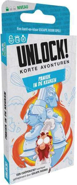Unlock! Korte Avonturen 1: Paniek in de Keuken