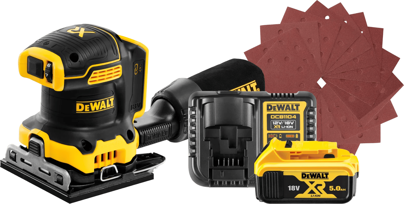 DeWalt DCW200NT-XJ 5,0 Ah Accu Compleet Pakket