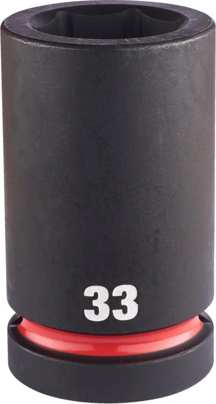 Milwaukee ShockWave™ Krachtdop 1" lang | 33 mm - 4932480427