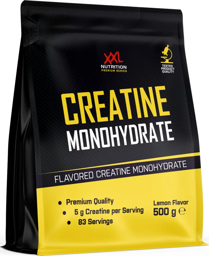 2x XXL Nutrition Creatine Monohydraat Lemon 500 gr