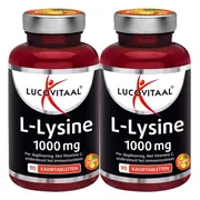 2x Lucovitaal L-Lysine 1000 mg 90 kauwtabletten