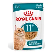 12x Royal Canin Kattenvoer Nat Gravy Ageing 11+ 85 gr