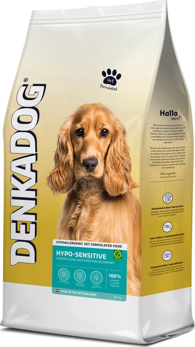 Denkadog Hondenvoer Hypo Sensitive 12,5 kg