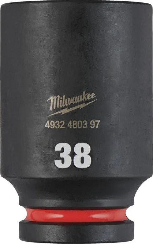 Milwaukee ShockWave™ Krachtdop 3/4" lang | 38 mm - 4932480397