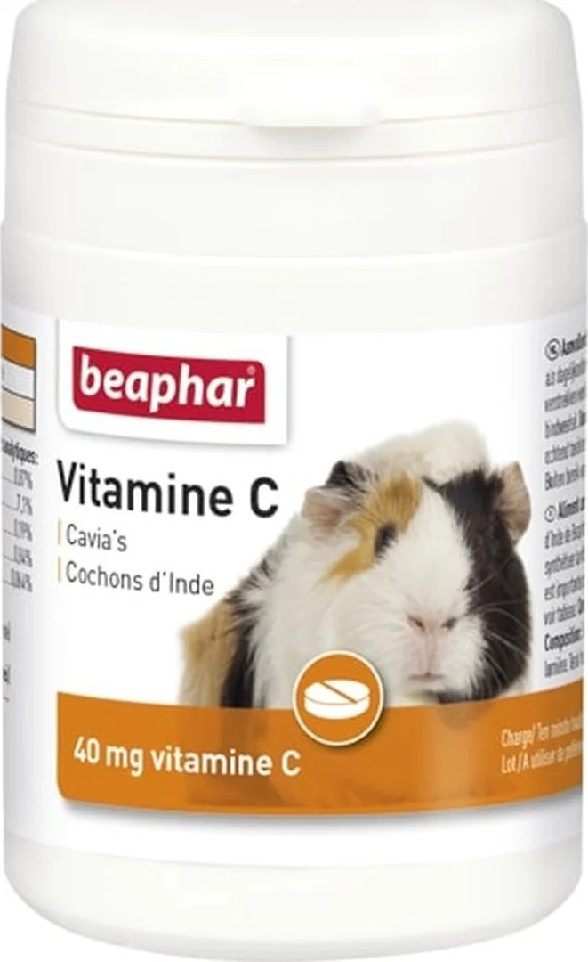 Beaphar Vitamine C Tabletten Cavia 180 stuks