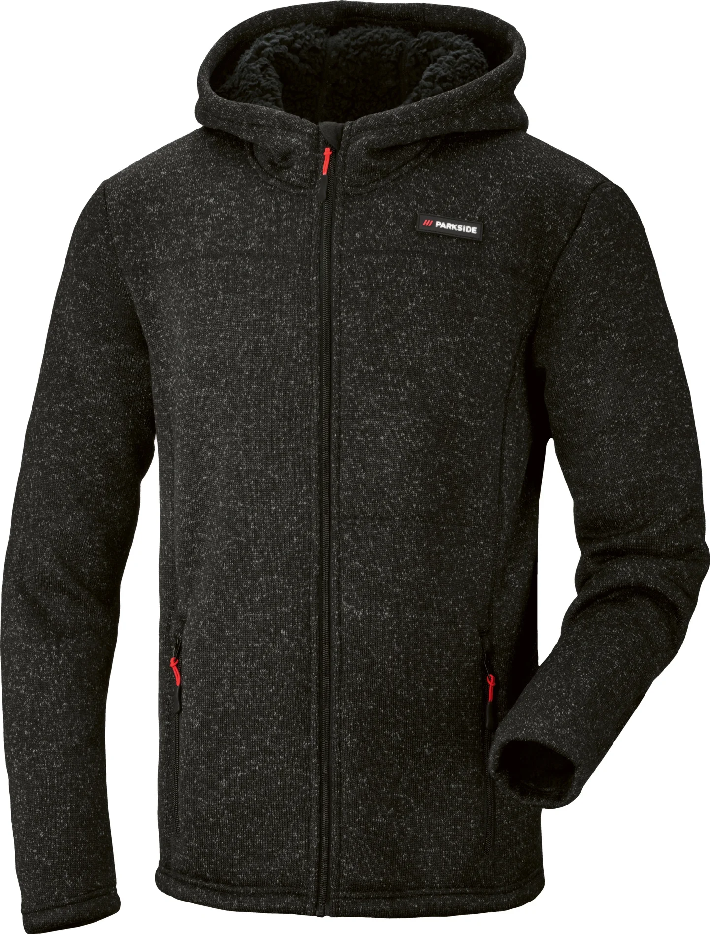 PARKSIDE Heren fleecevest (Zwart, S)