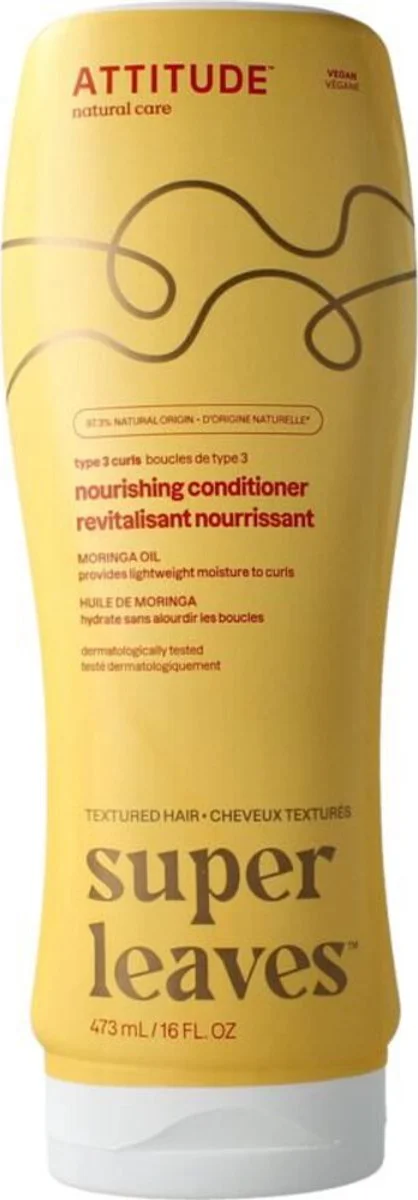 Attitude Super Leaves Curls Verzorgende Conditioner 473ML