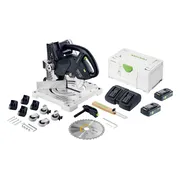 Festool SYMC 70 4,0 EBI-Plus SYMMETRIC Accu Plintenzaag 18V 4.0Ah - 577464