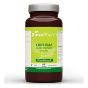 Sanopharm WholeFood Kurkuma Capsules 60CP