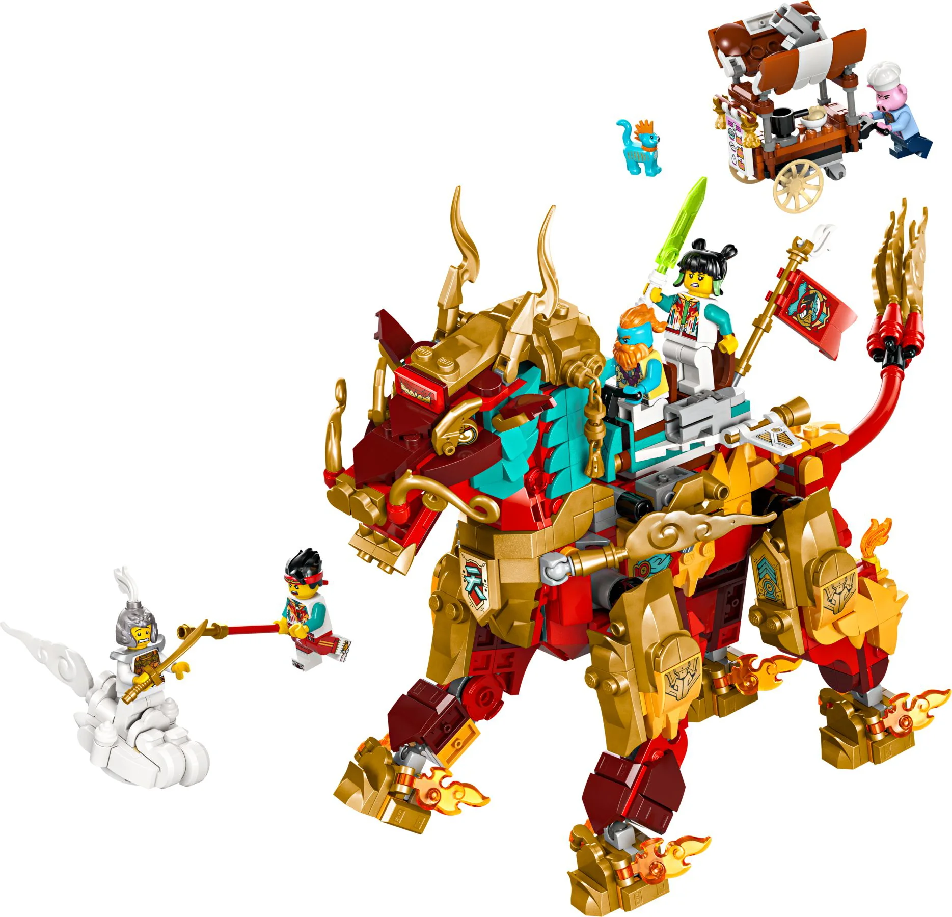 LEGO Monkie Kid Mythische qilin 80066