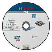 Bosch Professional Doorslijpschijf PRO Metal 230x22,23mm VE=1 - 2608603168