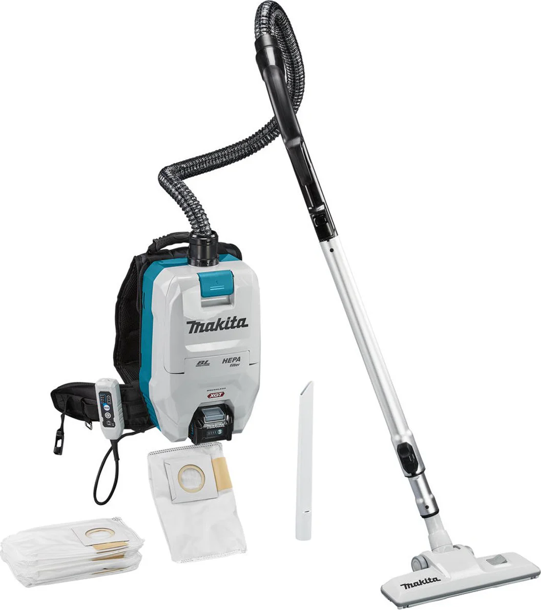 Makita VC008GM201 Accu rugstofzuiger voor schoonmaak XGT 40V Max 4.0Ah
