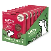 8x Lily's Kitchen Hondsnack Mini Burgers Rund 70 gr