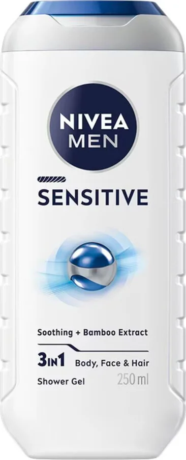 NIVEA Men Shampoo & Douchegel 3in1 Sensitive 250 ml