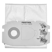 Festool SC FIS-CT MIDI/5 SELFCLEAN Filterzak voor CTL MIDI tot 2018 VE=5 - 498411