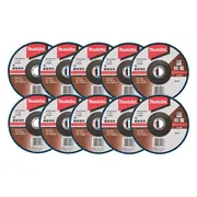 Makita D-63856-10 Lamellenschuurschijf Z120 | 180mm | 10 stuks