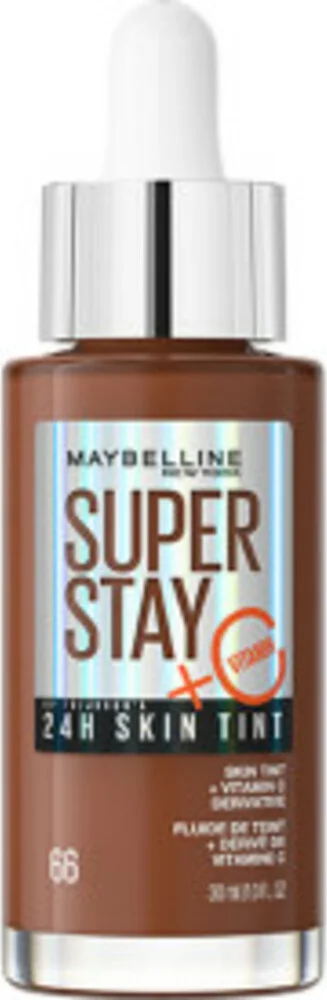 3x Maybelline SuperStay 24H Skin Tint Foundation 66 30 ml