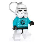 LEGO Stormtrooper in kersttrui sleutellampje