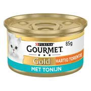 Gourmet Gold Kattenvoer Nat Hartig Torentje Tonijn 85 gr