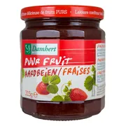Damhert Puur Fruit Confituur Aardbei 315GR
