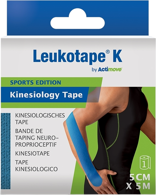 Actimove Kinesiology Tape Blauw 5cm x 5m