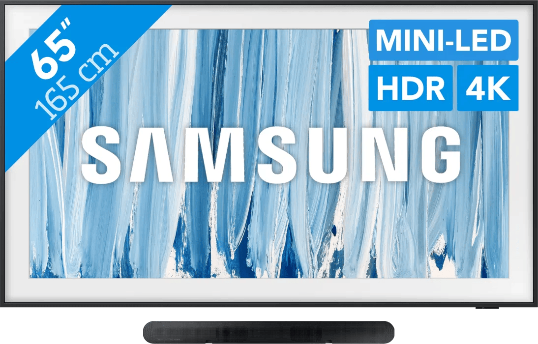 Samsung 65" The Frame Pro (2026) + Samsung HW-S60D Zwart (2024)