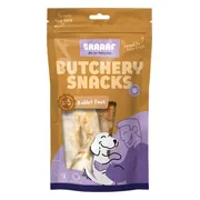 10x Braaaf Hondensnack Butchery Konijnenpoten 100 gr