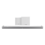 Bose Smart Ultra Soundbar Wit + Bose Surround Speakers Wit