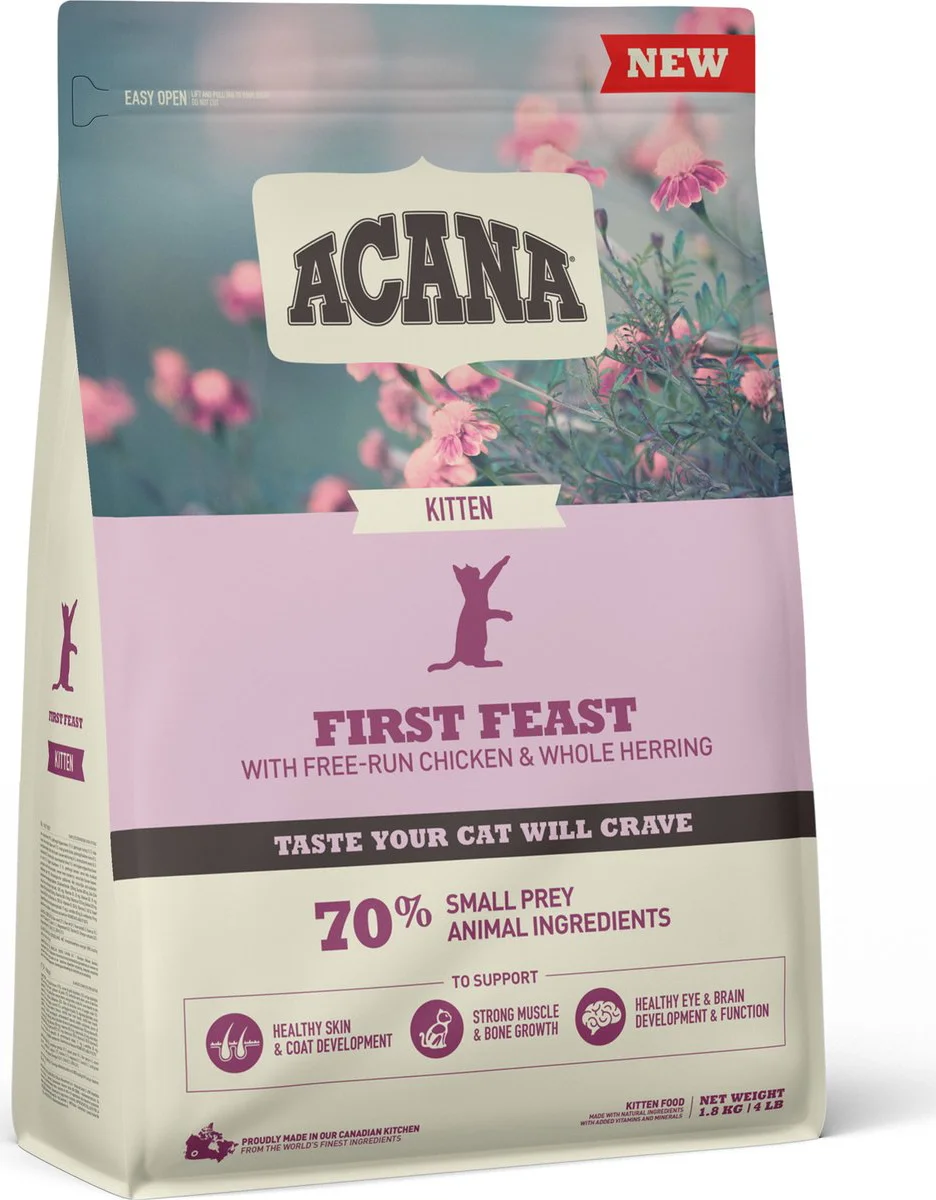 Acana Kattenvoer Kitten First Feast 1,8 kg