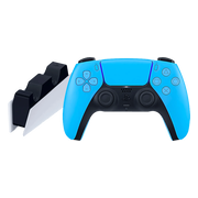 Sony PlayStation 5 DualSense draadloze controller Starlight Blue + oplaadstation